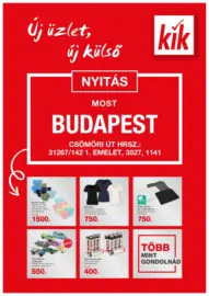 KiK újság érvényessége 2025.10.19-ig