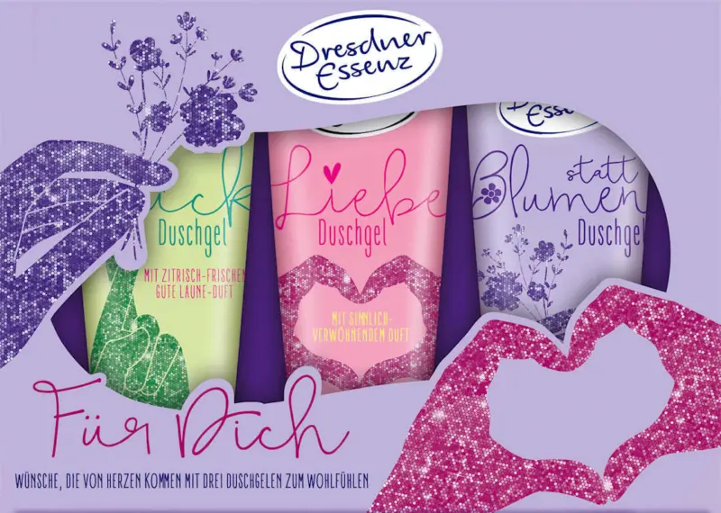 Dresdner Essenz Geschenkset "Für Dich" 3tlg