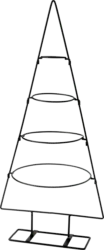 BOLTZE Metallaufsteller, Baum (60 cm)