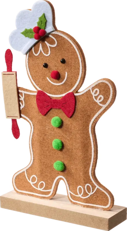 BOLTZE Filzaufsteller Lebkuchenmännchen, Junge