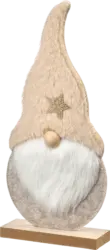 BOLTZE Filzaufsteller, Wichtel mit Glitterstern, creme-beige