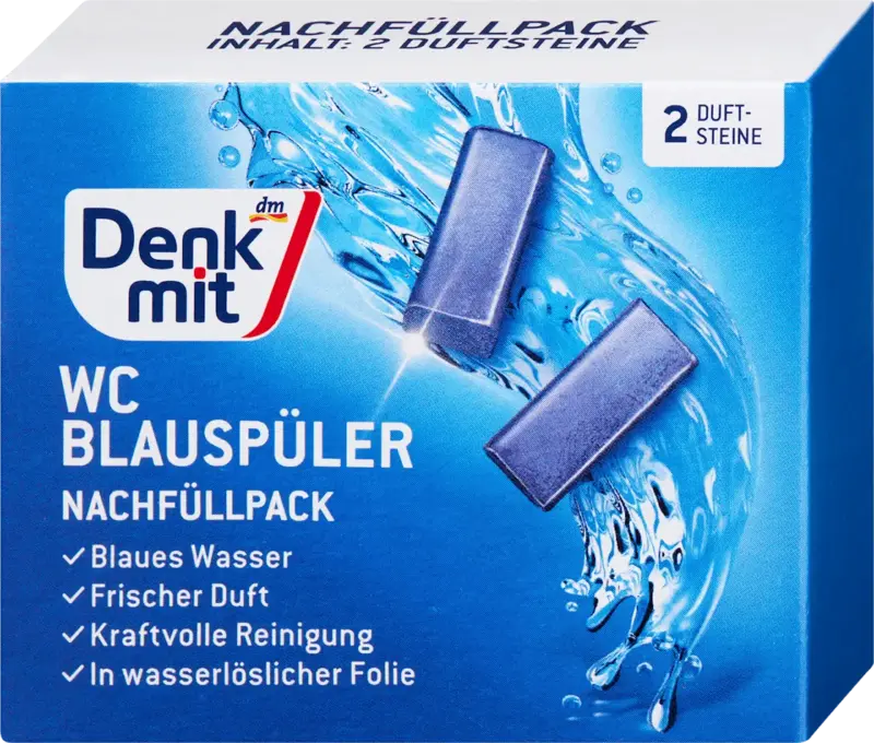 Denkmit WC-Blauspüler Nachfüllpack