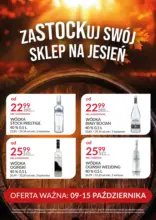 Ulotka alkoholowa Stock