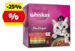 HOFER WHISKAS Katzenfutter, 24 x 85 g