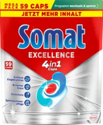 Somat Spülmaschinen-Caps Excellence 4in1
