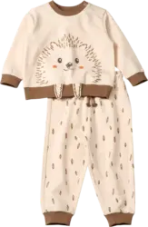 ALANA Set mit Hose & Pullover mit Igel-Applikation, beige, Gr. 86