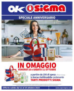 Sigma Taglio prezzo , Ok Sigma - al 19.10.2025