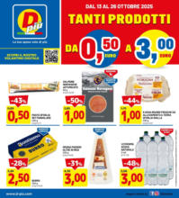 Tanti prodotti da 0.50€ a 3.00€