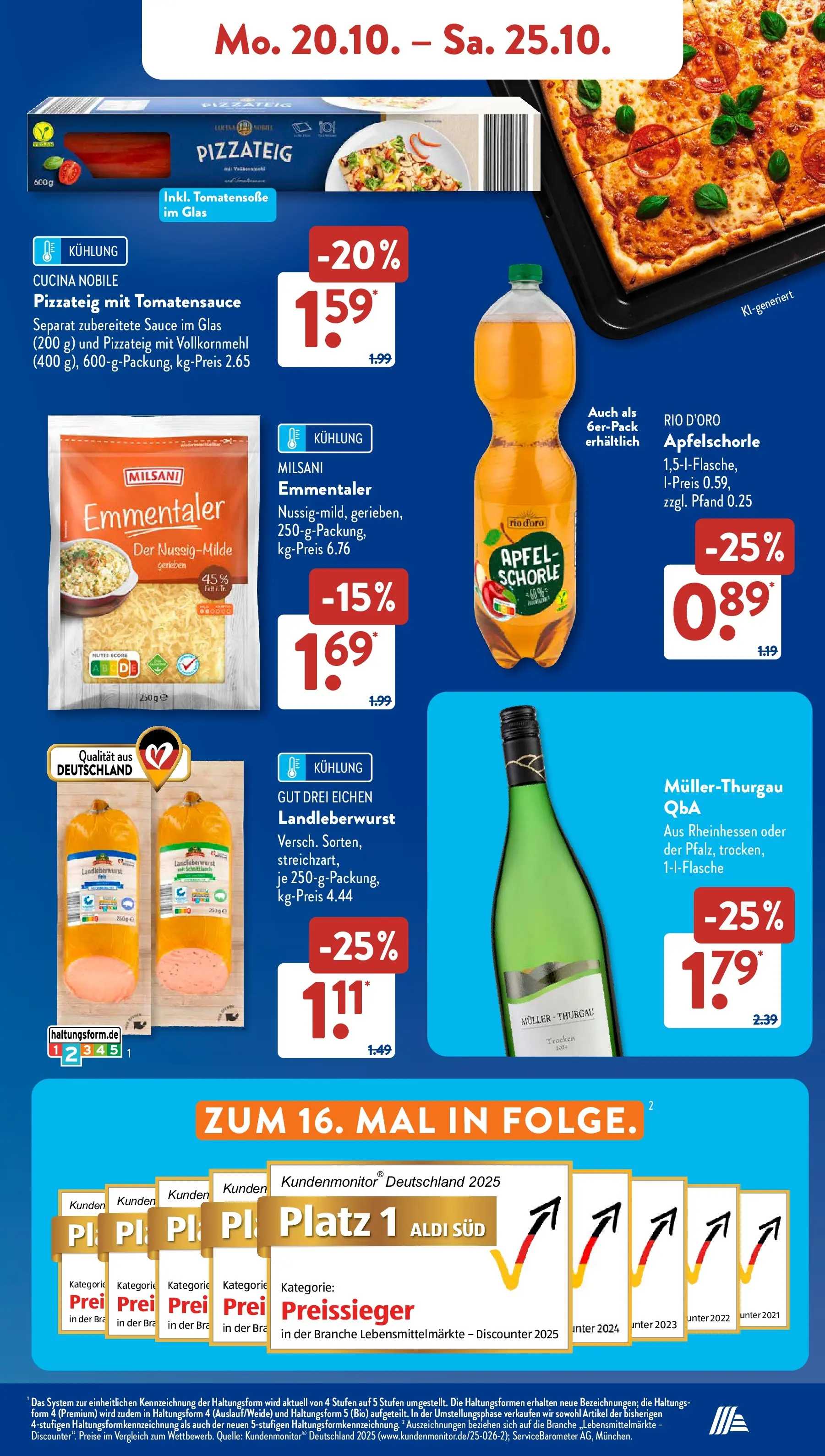 Aldi Süd - Aldi Süd: Wochenangebote (ab 19.10.2025) zum Blättern | Seite: 9