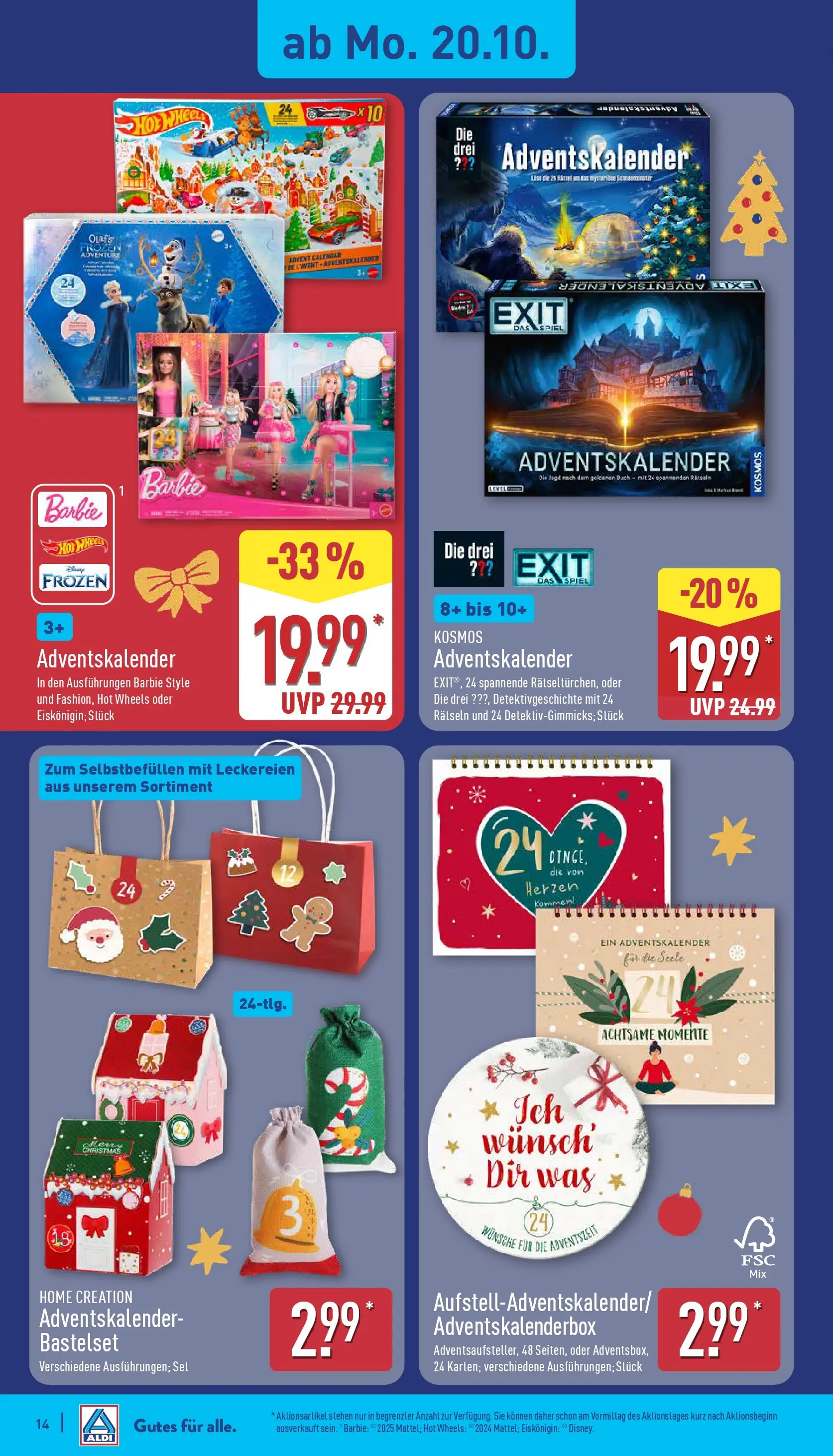 Aldi - ALDI Nord: Wochenangebote (ab 19.10.2025) » Angebote Online | Seite: 14 | Produkte: Spiel, Home creation
