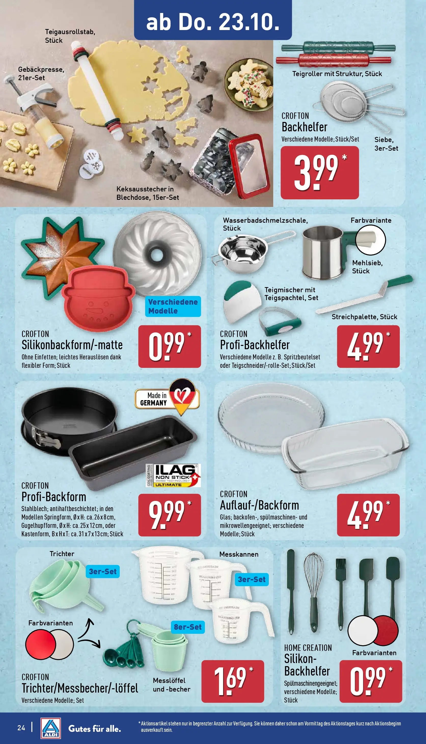 Aldi - ALDI Nord: Wochenangebote (ab 19.10.2025) » Angebote Online | Seite: 24 | Produkte: Home creation