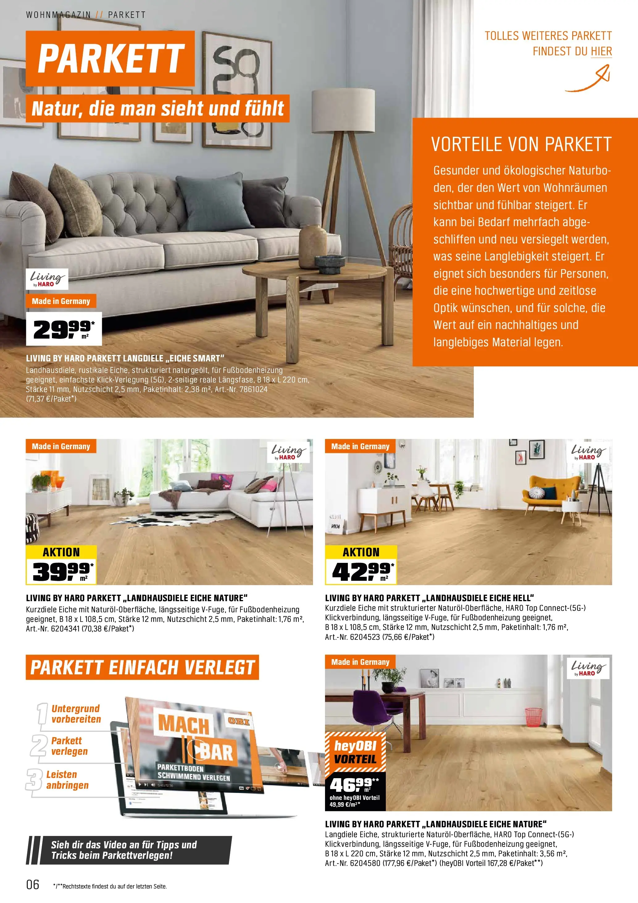Obi - OBI: Alles Für Dein Zuhause (ab 12.10.2025) zum Blättern | Seite: 6 | Produkte: Top, Video