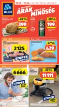 Aldi: Aldi újság érvényessége 2025.10.22.-ig - 2025.10.22 napig