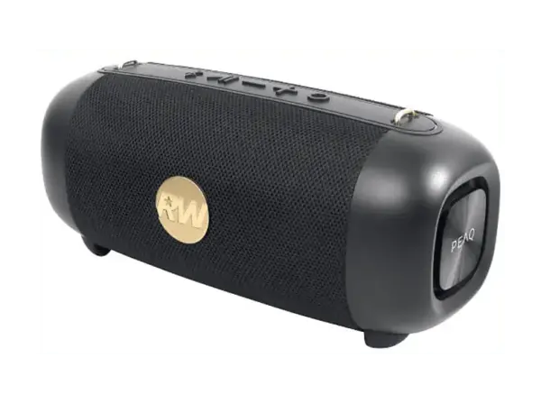 Peaq PPA 405-RW Bluetooth Lautsprecher, Wasserfest, Schwarz