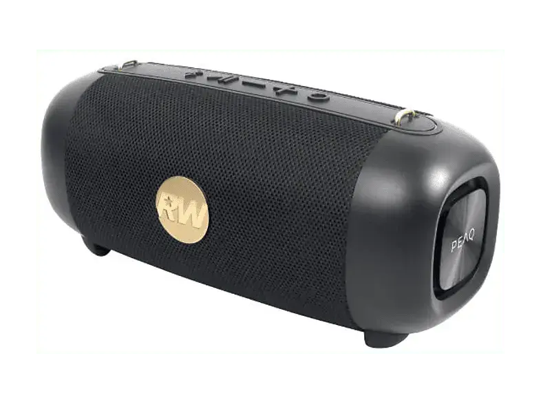 Peaq PPA 405-RW Bluetooth Lautsprecher, Wasserfest, Schwarz