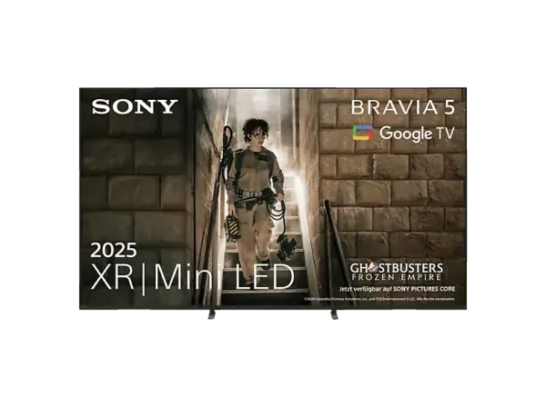 Sony Bravia 5 (2025) 55 Zoll XR Mini-LED, AI XR-Prozessor, akustisches Multi-Audio, Dolby Vision/Atmos, Imax Enhanced, Google TV; LED TV