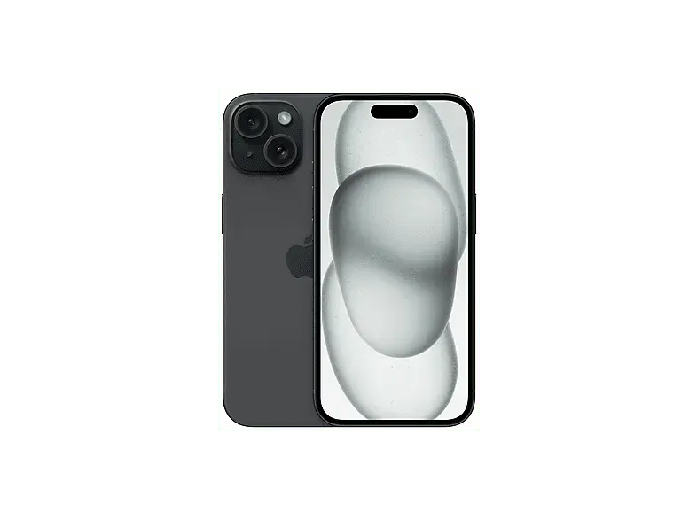 Apple iPhone 15 128 GB, Schwarz, Dual SIM
