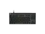 MediaMarkt Dornbirn Messepark Logitech G pro X TKL RAPID, Kabelgebundene mechanische RGB Gaming Tastatur ohne Ziffernblock, Rapid Trigger, Lightsync RGB, DEU (Qwertz), Schwarz - bis 28.10.2025