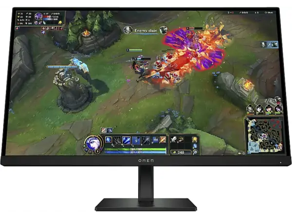 HP Omen 27 G2 (AV4K1E9) Zoll Gaming Monitor, Full-HD, 1 ms Reaktionszeit, 400 cd/m², 180 Hz, Schwarz