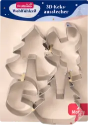 Profissimo 3D-Keksausstecher 4tlg
