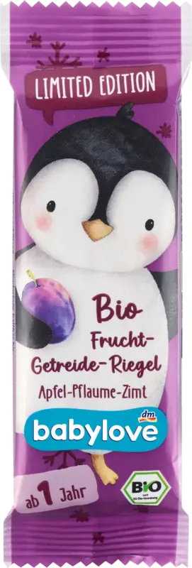 babylove Frucht-Getreide-Riegel Apfel-Pflaume-Zimt ab 1 Jahr