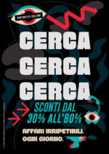 Sconti dal 30% all 80%