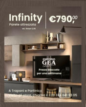 Infinity parete attrezzata