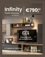 Infinity parete attrezzata