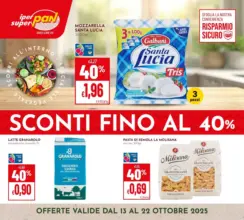 Sconti fino al 40%