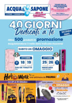 Acqua & Sapone 40 giorni dedicati a te - al 02.11.2025