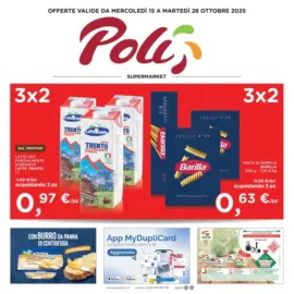 OFFERTE VALIDE DA MERCOLEDÌ 15 A MARTEDÌ 28 OTTOBRE 2025