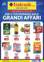 Italcash Per il tuo business solo grandi affari - al 25.10.2025