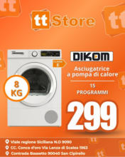 Asciugatrice a pompa di calore