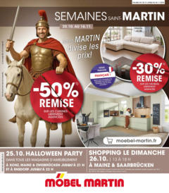 Möbel Martin - Prévisualisation de Möbel Martin - Möbel Martin: Offres hebdomadaires valide à partir de 19.10.2025