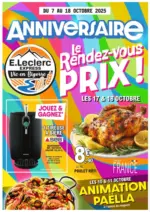 E.Leclerc Express anniversaire vic - au 18.10.2025