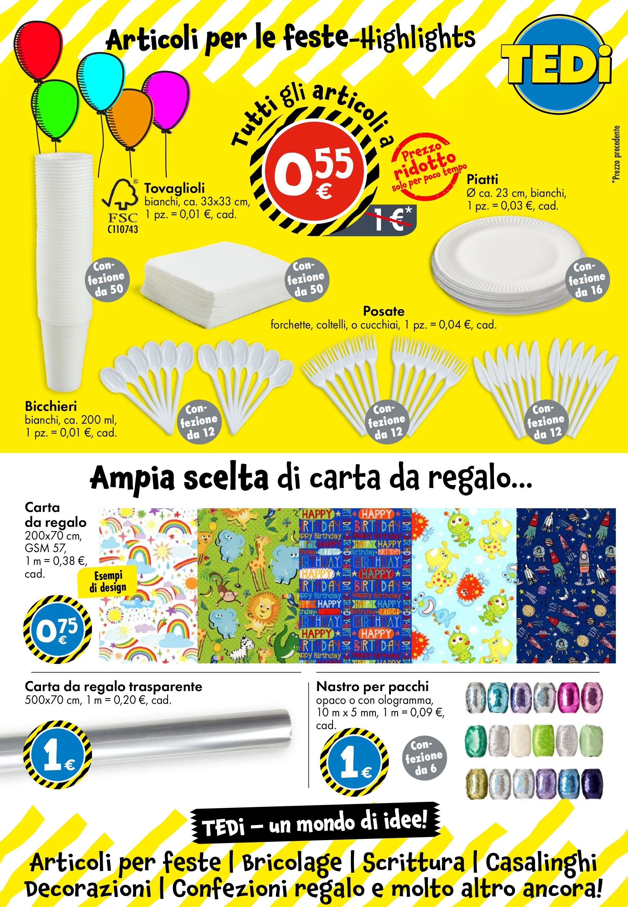 Nuovo TEDi - TEDi volantino fino al 19.10.2025 dal 15/10/2025 > offerte anteprima 🛍️ | Pagina: 12 | Prodotti: Posate, Decorazioni