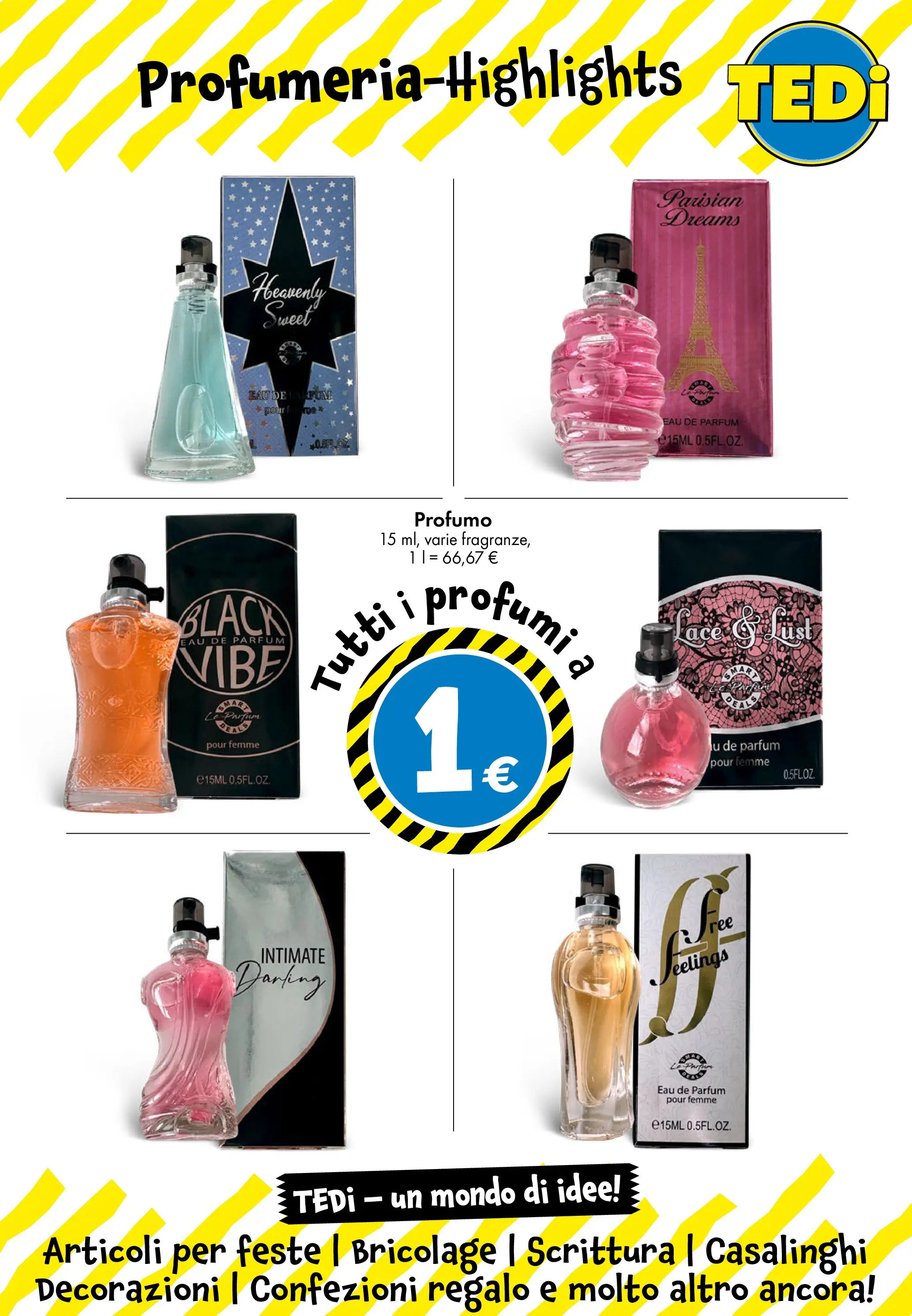 Nuovo TEDi - TEDi volantino fino al 19.10.2025 dal 15/10/2025 > offerte anteprima 🛍️ | Pagina: 15 | Prodotti: Profumo, Decorazioni