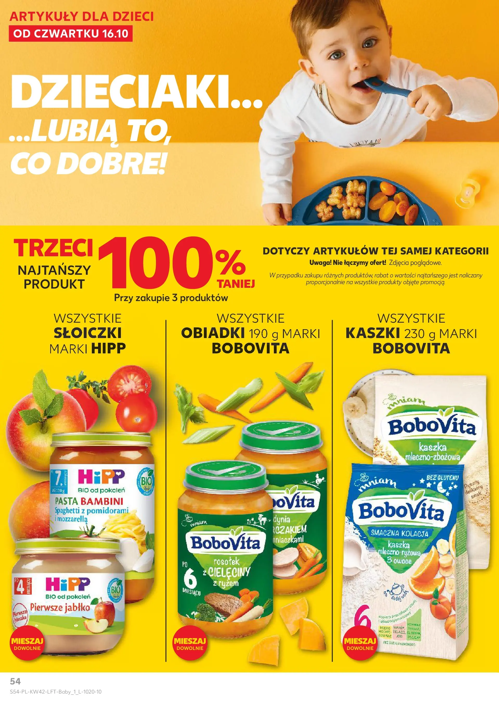 Kaufland gazetka od 16.10.2025 - od jutra PDF | Strona: 54 | Produkty: Dynia, Mozzarella, Owoce