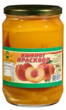 Kaufland хипермаркет Каликонс Компот небелени праскови - до 19-10-25