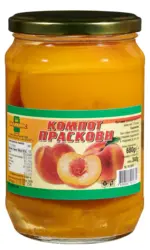 Каликонс Компот небелени праскови