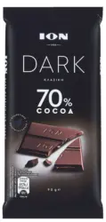 ION DARK Натурален шоколад 70% какао 90 г