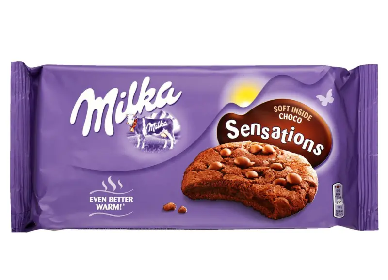 Milka Бисквити Cookies Sensations различни видове