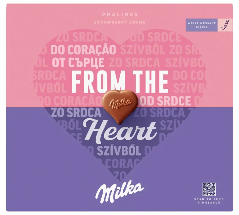 MILKA Шоколадови бонбони различни видове