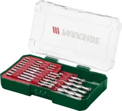 Parkside® Комплект свредла или битове 15 бр. или 37 бр.