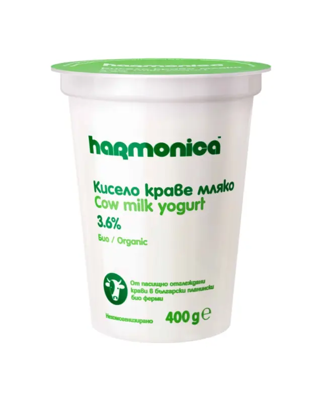 HARMONICA Биокисело мляко 3,6% масленост