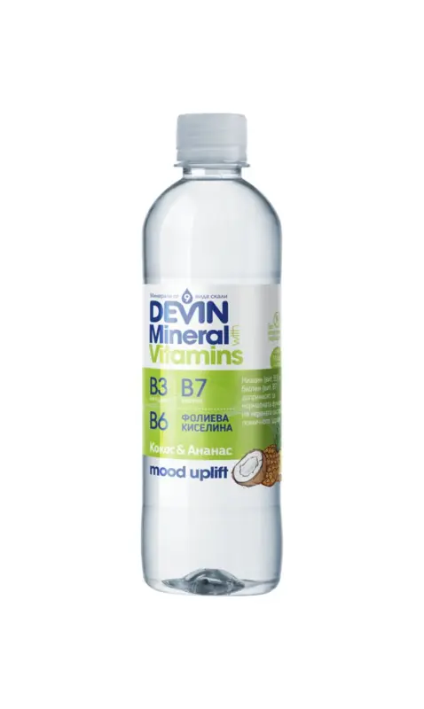 Devin Негазирана безалкохолна напитка витамини и минeрали