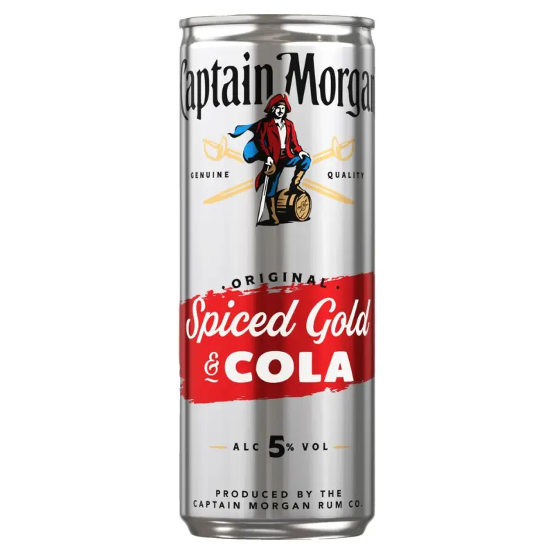 Captain Morgan Коктейл Spiced Cola 5% vol