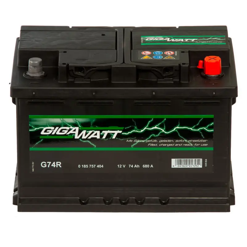 АКУМУЛАТОР GIGAWATT 74 AH