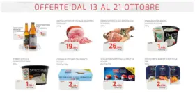 Offerte dal 13 al 21 ottobre
