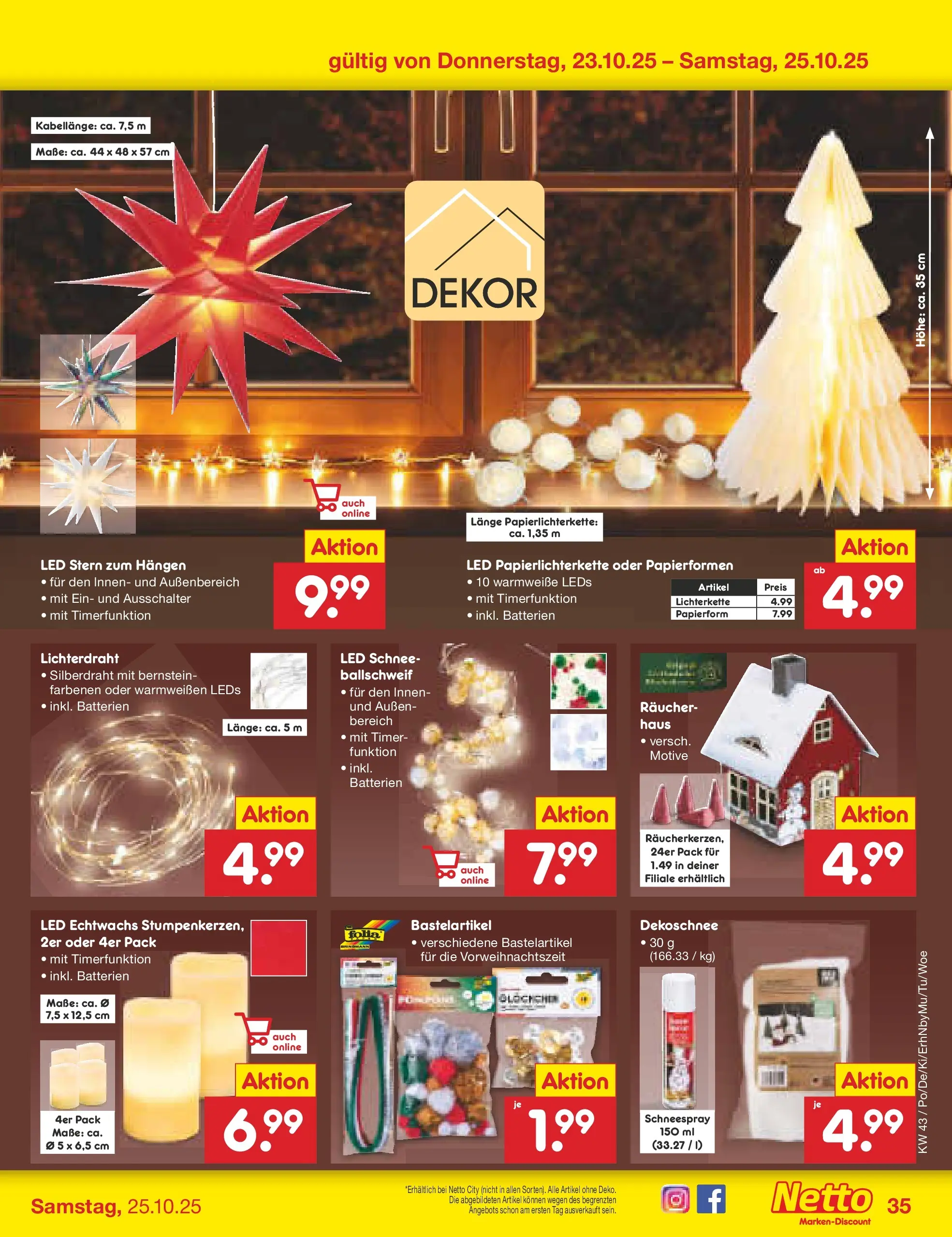 Netto Marken-Discount prospekt Oberhaid	 (ab 19.10.2025) » Angebote | Seite: 43 | Produkte: Batterien